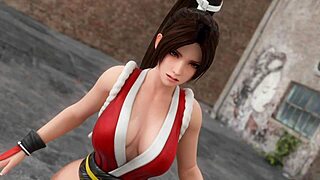 i love watching mai surrender in this hentai scene