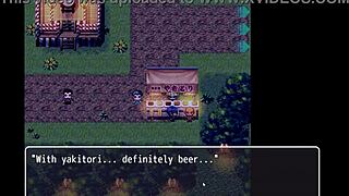 Curvy Natsuki in hentai game ep 10 loves public antics