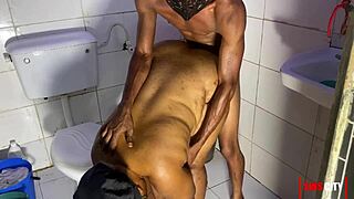 Ever Seen a Fat Ass Bent Over for Monster Cock in Bathroom Action?