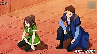 This is a recap of some anime scenes with hentai elements.