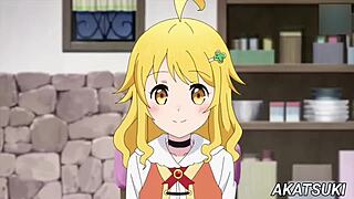 This is a recap of some anime scenes with hentai elements.