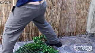 Eu e Meu Amigo Babando no Pedreiro