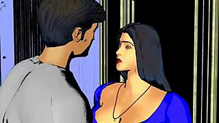 Devar ne bhabhi ki jabardast chudayi ki bent over in 3d cartoon sex