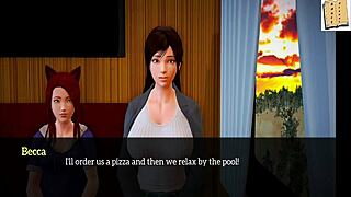 Teen 18+ Girl Seduces Milf In Kinky 3D Hentai Family