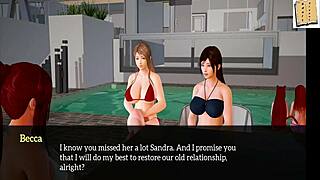 Teen 18+ Girl Seduces Milf In Kinky 3D Hentai Family