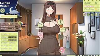 Summer clover harem hentai game ep 2, boss offers quickie!