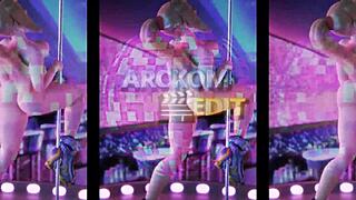 loving you hmv pmv arckom in 3d cartoon style 😊