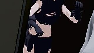 Kazusa Beast in intense action?