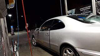 Wow, Public Car Wash Turns Wild With Tranny Action!