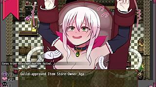 Man, this massage chair got the little witch crying in Ceres and the Contract Guild hentai! Part 4!