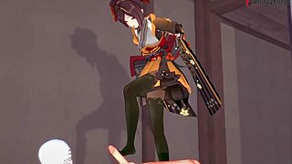 CHIORI BLOWJOB SEX in Genshin Impact Fantasy!