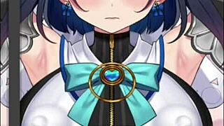 who is this hot woman ouro player in ep 1? she's got big tits and sucks monster cock 😏