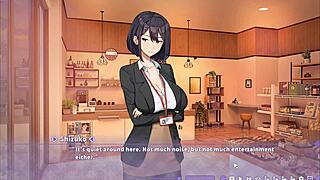 I caught my boss jerking off to my giant cock