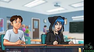Summertime Saga Ep 55 - Finally back to meet hot school cheerleaders!