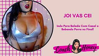 gay jerk off game ends with cum-drinking finale