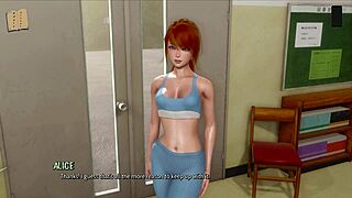 3D animated game with big-boobed women and clothes ripping