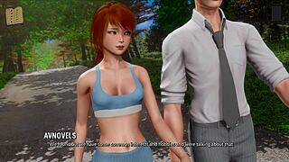 i can't stop ripping clothes off curvy mature babes in 3d hentai game ripples 8