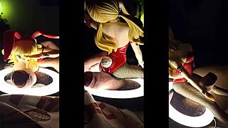 Lucy Bunny Gets Cum On Figures In This Patreon Anime!