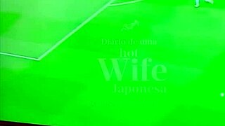 black stud pounds hot wife while cuck watches, asian slut begs for facials