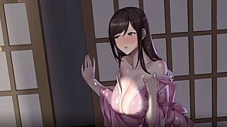 In this hentai game NTRaholic, my new bitch cheats with old man