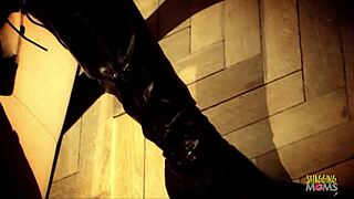 horny brunette milf bangs two poker players after sucking... wild! 😈