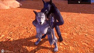 i watch the alpha wolf fuck the hot she-wolf in wild life with some erros