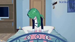 I watch maho karin yuuki intense sex