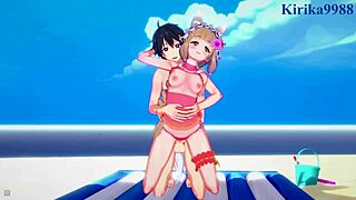 I watch maho karin yuuki intense sex