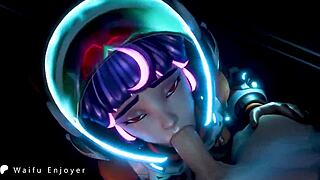 i watch juno battle kiriko in this intense hentai anime