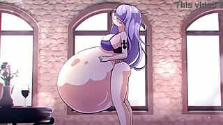 i'm watching anime girl vore and it's kinda weird lol