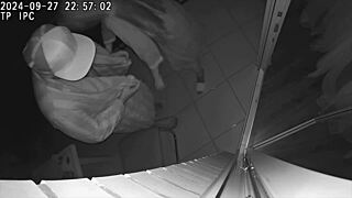 cheating wife bangs friend on hotel balcony