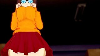 Velma Dinkley Uses Tight Pussy to Solve Mystery