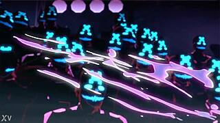 Intense public hentai action drives wild cartoon excitement.