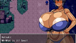 Tanned Girl Natsuki Hentai Game Ep 32 From Ass To Pussy Raw Sex