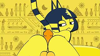 Watch ankha get fucked hard in this original animation!