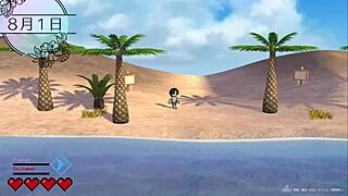 I’m overwhelmed by this otherworldly beach hentai titty fuck