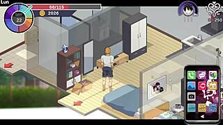 hentai game ntraholic part 5 - alice faces intense action while wife watches in public setting