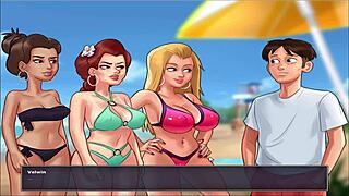 beach fun in summer time saga unc part 36.
