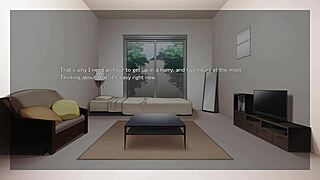 Secret stay home: sucking under the desk in episode two.