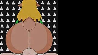 noelle holiday gets wild in furry hentai banger scene