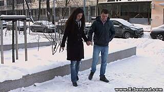 Katty West Ignites Blind Date Passion in Teen Porn