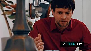 Hot Brunette Milf Preston Parker Stuck Under Table Takes Rough Doggystyle