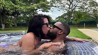 Jacuzzi Break - Kylei Ellish Makes My Heart Race With Every Move!