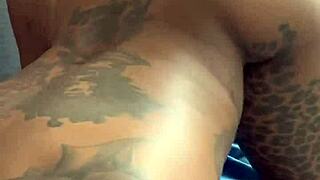 blonde having fun with ebony ass and big cock