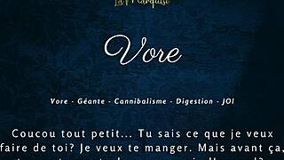 hey, listen to this french giantess joi audio porn!