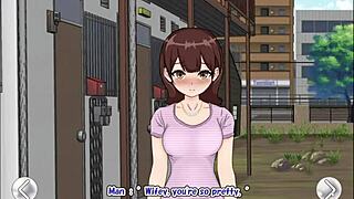 why does a devoted wife get coerced in this wild hentai visual novel game?