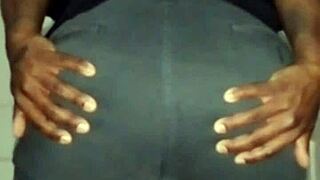 transparent version of fingering and spreading open anus part two