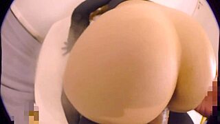 Teaching Japanese step sister to milk me with tight ass. Uncensored close-up!