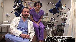 jackie banes gets intense pov action with cum blast.