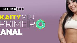 Watch Kaity's first anal experience in this trailer.